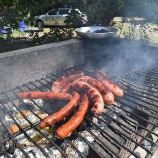 Barbecue du camping à votre disposition