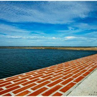 Jetée en bord de mer