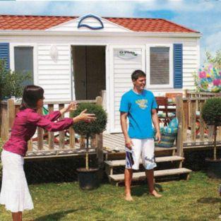 Mobil-home 1 chambre pour 2 personnes