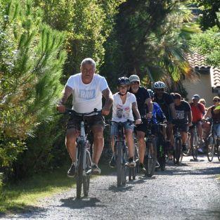 Profitez des balades à vélo proposées par le camping pour découvrir les environs