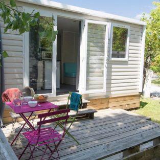 Location d'un mobil-home pour 2 personnes en Gironde