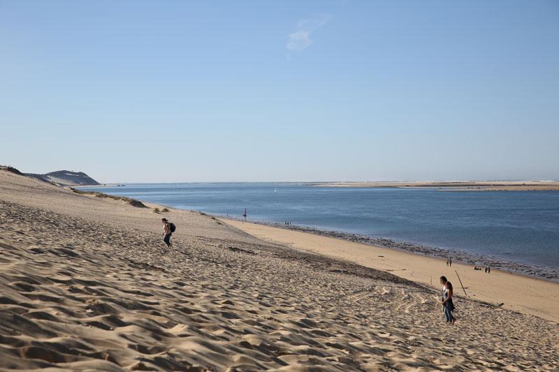 Le bassin d'Arcachon depuis la dune du Pilat