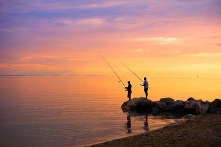 Le bassin d'Arcachon pour les mordus de pêche